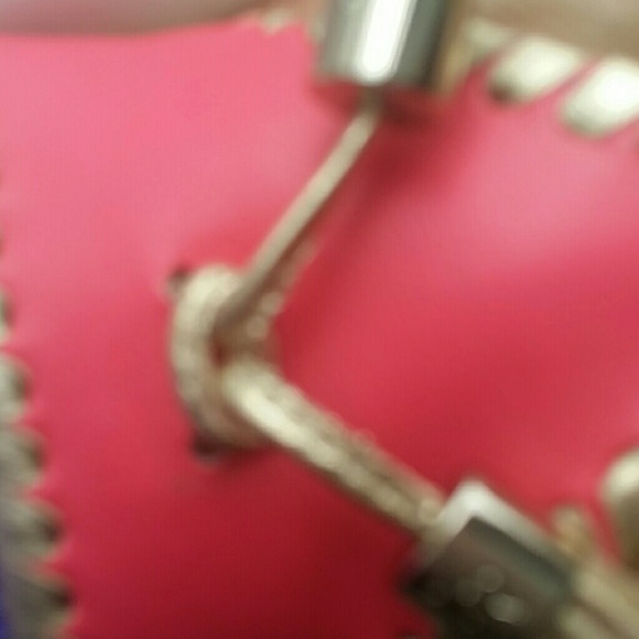 Jack Rogers Alana Pink Gold Tassel Thong Sandals - Picture 5 of 8